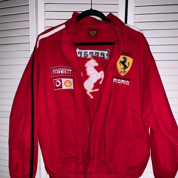 ferrari pit crew jacket